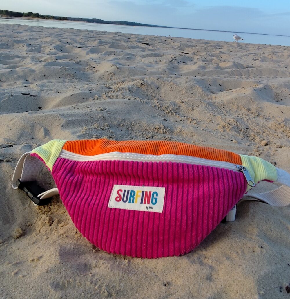 Banane junior colorblock rose / orange / jaune – Image 2