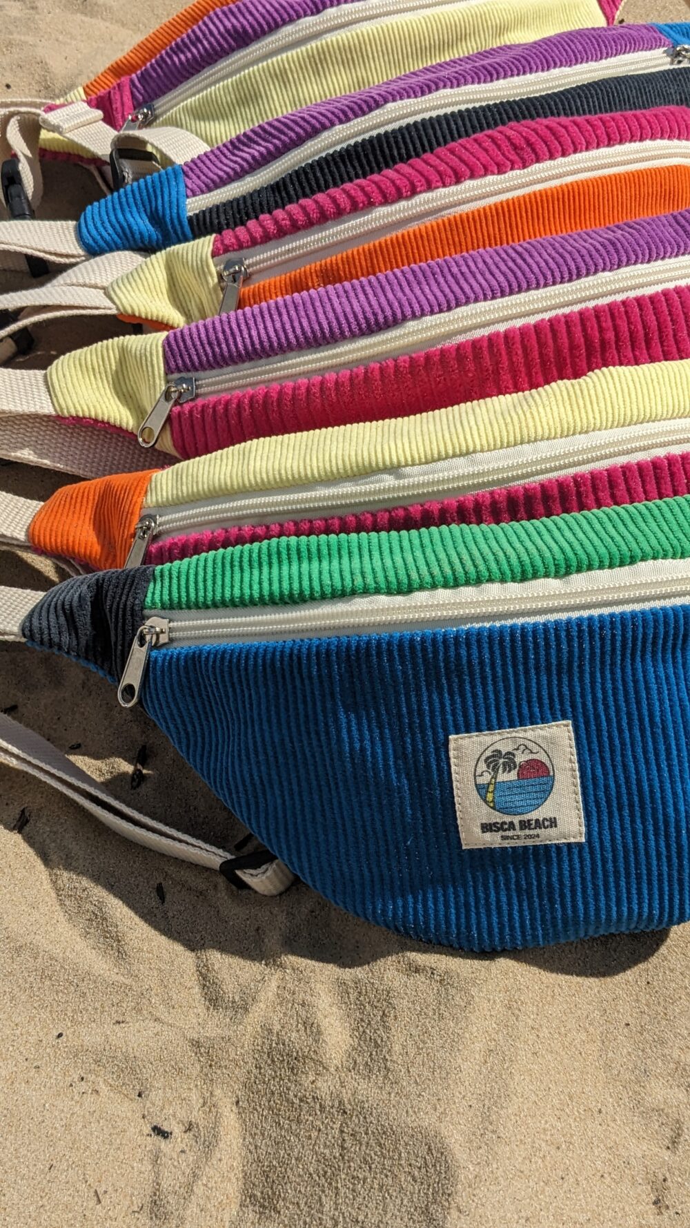 Banane junior colorblock bleu vif/ vert /noir – Image 2