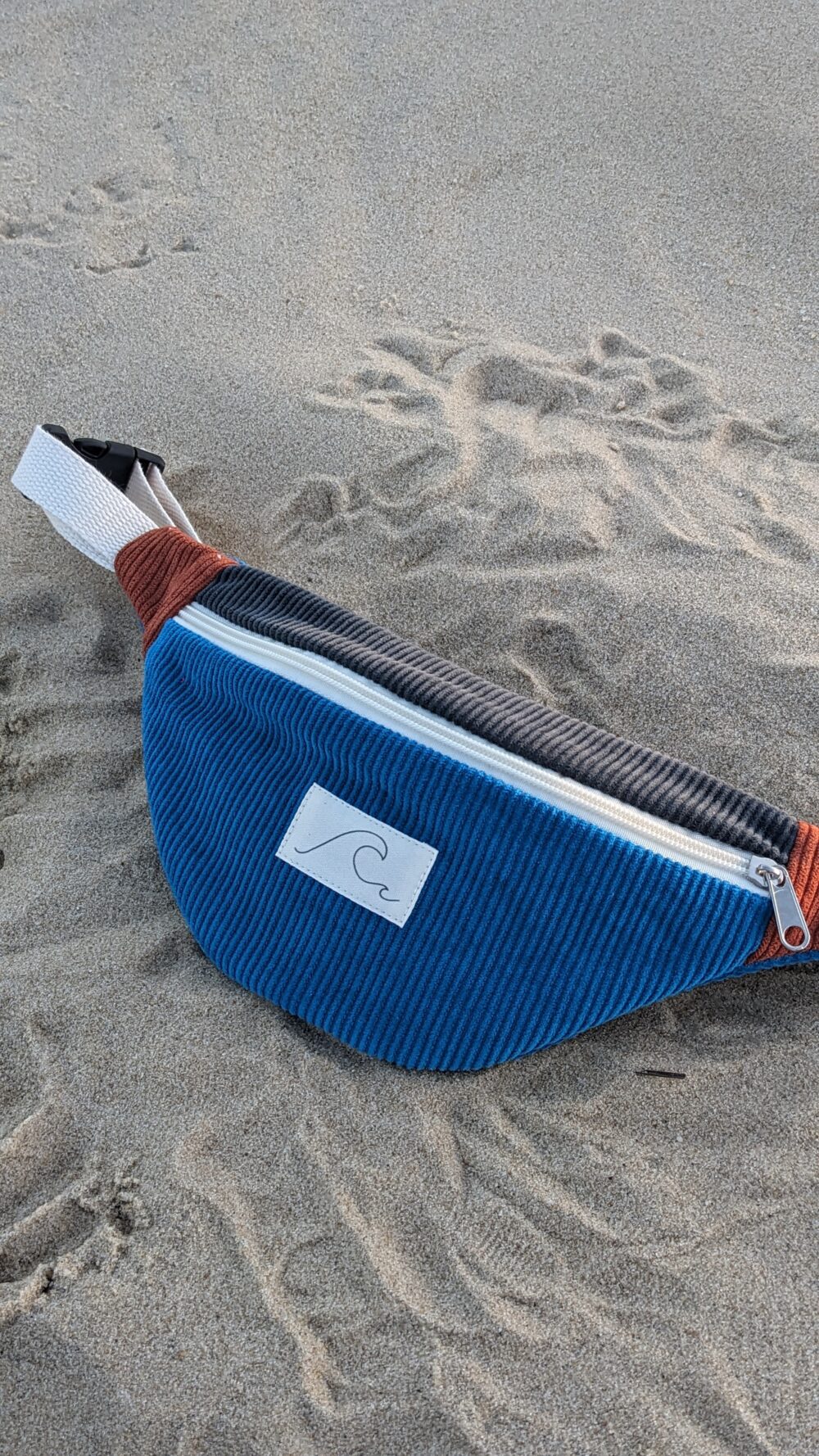 Banane junior colorblock bleu vif / noir/ marron – Image 3