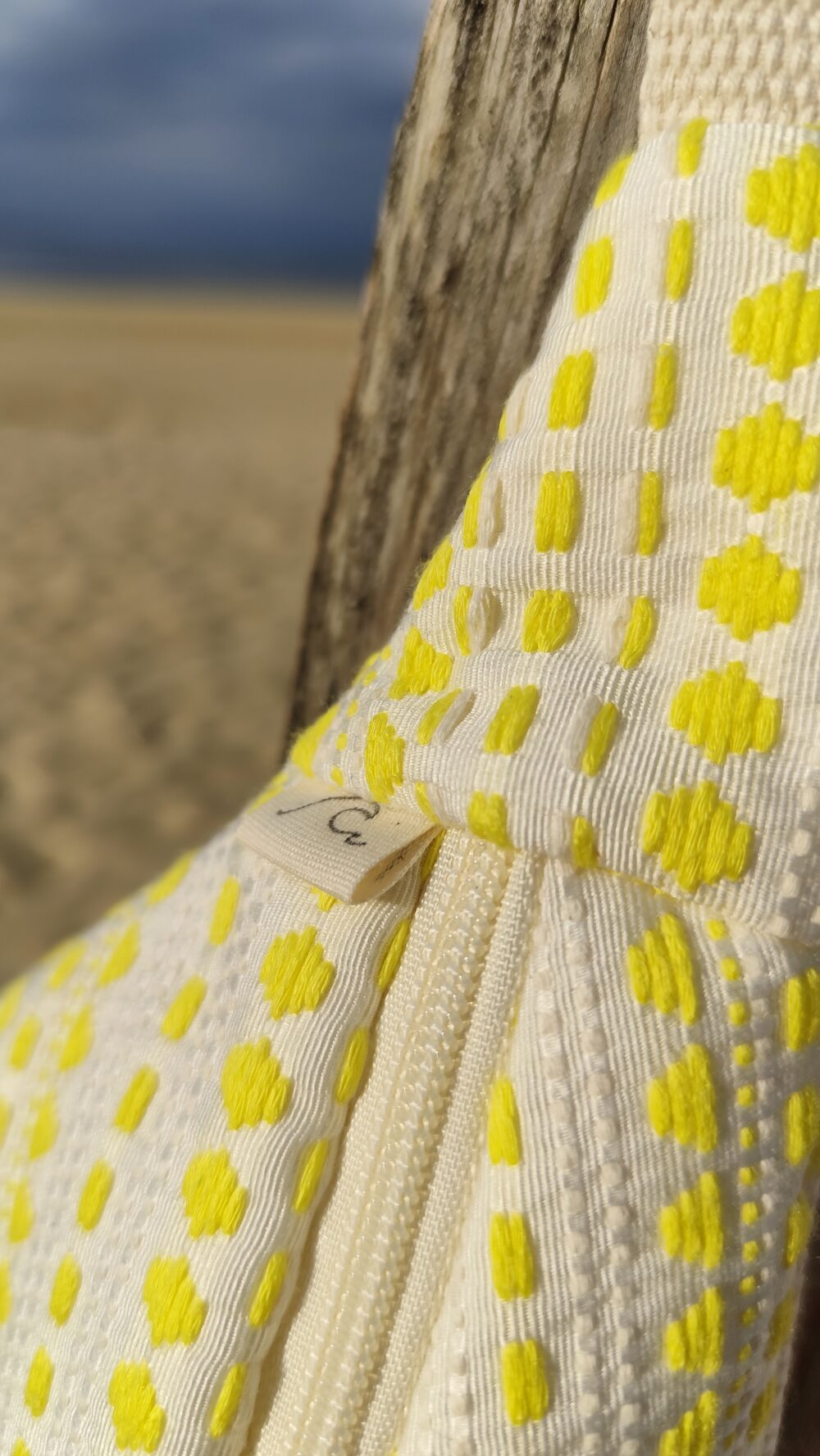 Banane Femme jacquard jaune – Image 4